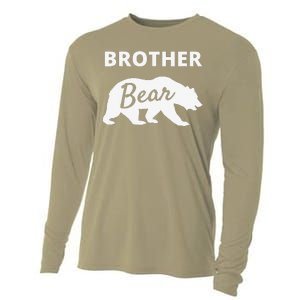 Brother Bear Fathers Day Gift From Wife Son Daughter Cooling Performance Long Sleeve Crew