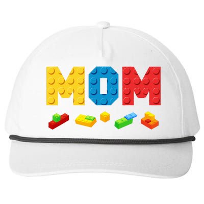 Building Bricks for Family Bonding Snapback Five-Panel Rope Hat