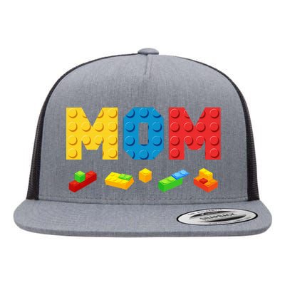 Building Bricks for Family Bonding Flat Bill Trucker Hat