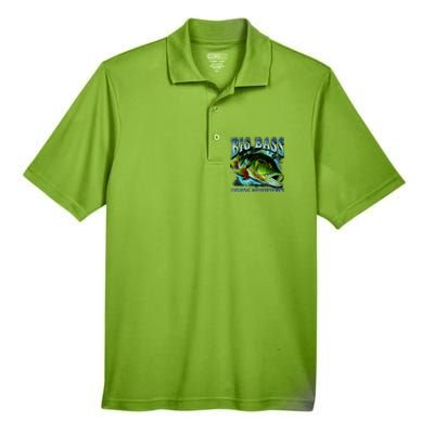 Big Bass Fishing Men's Origin Performance Piqué Polo