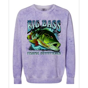 Big Bass Fishing Colorblast Crewneck Sweatshirt