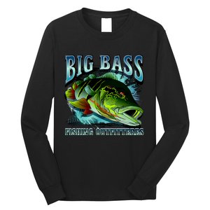 Big Bass Fishing Long Sleeve Shirt