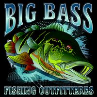 Big Bass Fishing Apron