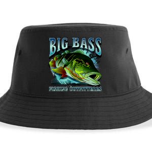 Big Bass Fishing Sustainable Bucket Hat