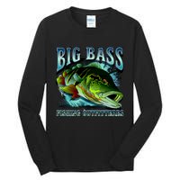 Big Bass Fishing Tall Long Sleeve T-Shirt