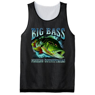 Big Bass Fishing Mesh Reversible Basketball Jersey Tank