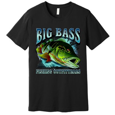 Big Bass Fishing Premium T-Shirt