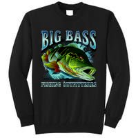 Big Bass Fishing Tall Sweatshirt