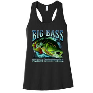 Big Bass Fishing Women's Racerback Tank