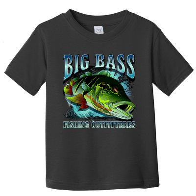 Big Bass Fishing Toddler T-Shirt