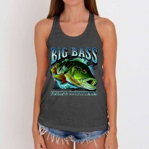 Big Bass Fishing Women's Knotted Racerback Tank