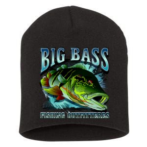 Big Bass Fishing Short Acrylic Beanie