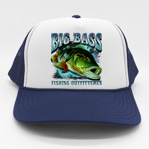 Big Bass Fishing Trucker Hat