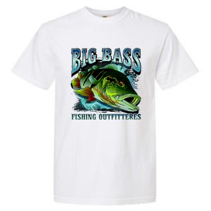 Big Bass Fishing Garment-Dyed Heavyweight T-Shirt