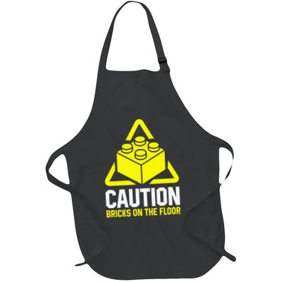 Brick Builder Funny Blocks Building Master Builder Full-Length Apron With Pockets