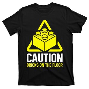 Brick Builder Funny Blocks Building Master Builder T-Shirt