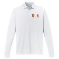 Basketball Baseball Football Sports Easter Bunny Rabbits Performance Long Sleeve Polo