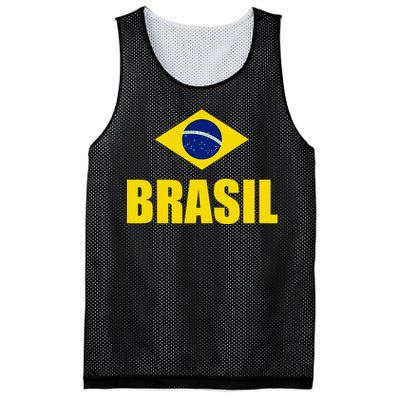 Brasil Brazilian Flag Soccer Sport Brazilian National Flag Mesh Reversible Basketball Jersey Tank