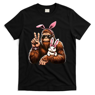 Bigfoot Bunny Funny Easter Day Sasquatch T-Shirt