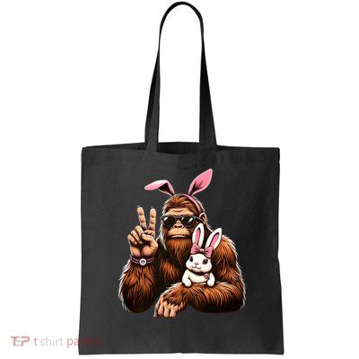 Bigfoot Bunny Funny Easter Day Sasquatch Bag