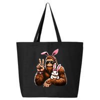 Bigfoot Bunny Funny Easter Day Sasquatch 25L Jumbo Tote