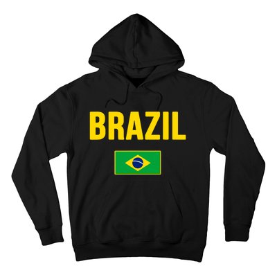 Brazil Brazilian Flag Brasil Bandera Bandeira Hoodie