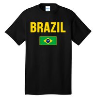 Brazil Brazilian Flag Brasil Bandera Bandeira Tall T-Shirt