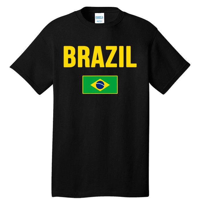 Brazil Brazilian Flag Brasil Bandera Bandeira Tall T-Shirt