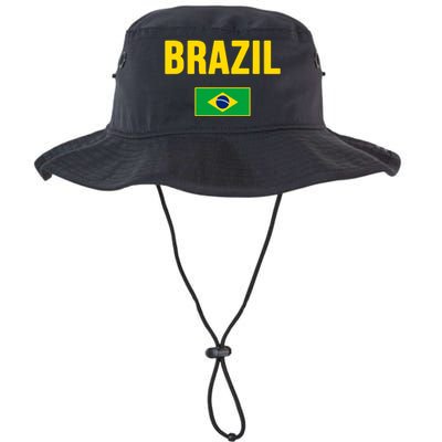 Brazil Brazilian Flag Brasil Bandera Bandeira Legacy Cool Fit Booney Bucket Hat