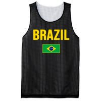 Brazil Brazilian Flag Brasil Bandera Bandeira Mesh Reversible Basketball Jersey Tank