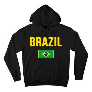 Brazil Brazilian Flag Brasil Bandera Bandeira Tall Hoodie