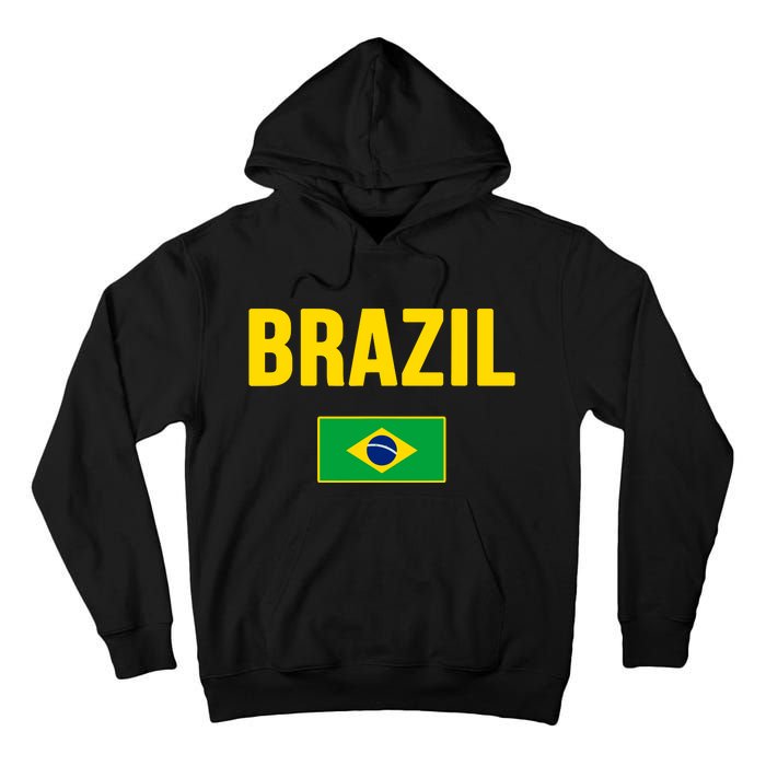 Brazil Brazilian Flag Brasil Bandera Bandeira Tall Hoodie