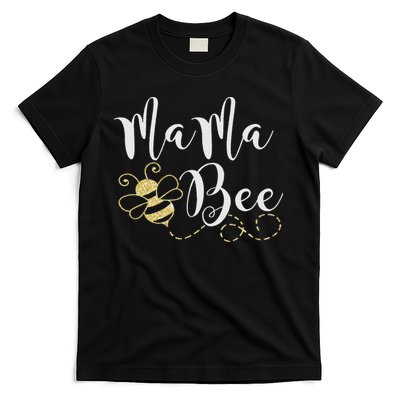 Birthday Bee Family Mama Bee Mom Mothers Gift For Women T-Shirt