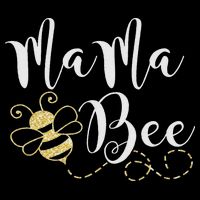 Birthday Bee Family Mama Bee Mom Mothers Gift For Women Flat Bill Trucker Hat