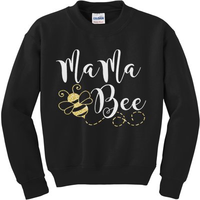 Birthday Bee Family Mama Bee Mom Mothers Gift For Women Kids Sweatshirt