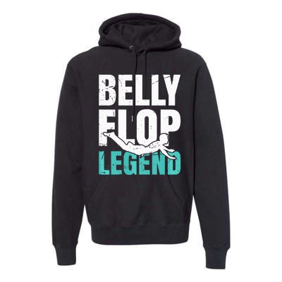 Bellyflop Belly Flop Premium Hoodie