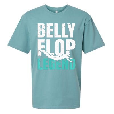 Bellyflop Belly Flop Sueded Cloud Jersey T-Shirt