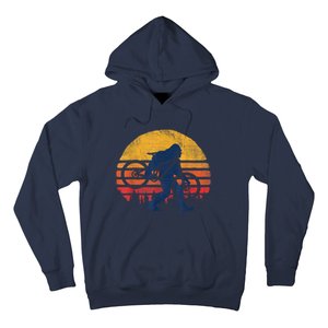 Bigfoot Bike Funny MTB Graphic Hoodie