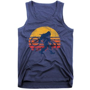 Bigfoot Bike Funny MTB Graphic Tank Top