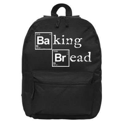 Baking Bread Funny Food Bread Baker Bread Maker Bread 16 in Basic Backpack