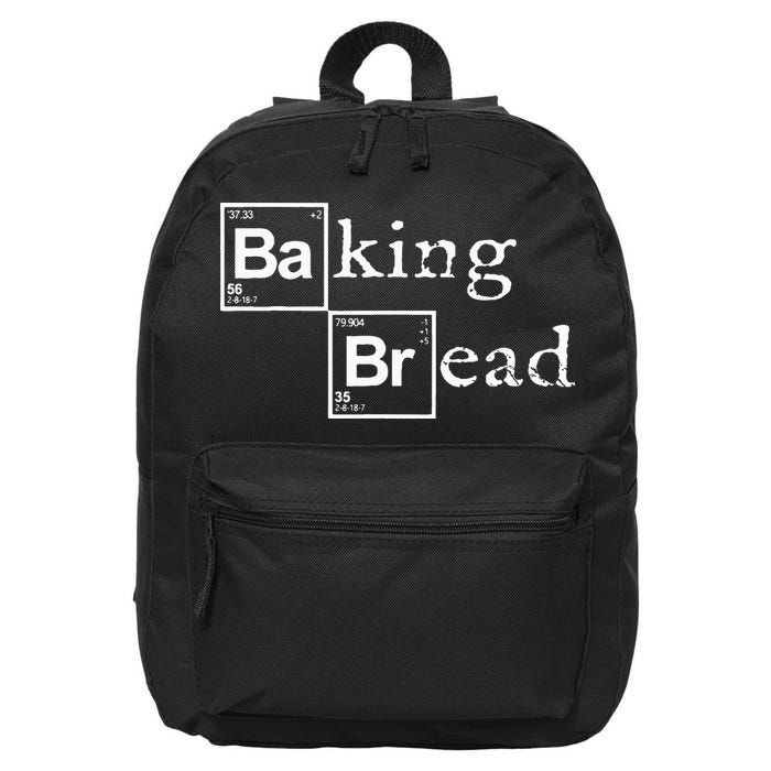 Baking Bread Funny Food Bread Baker Bread Maker Bread 16 in Basic Backpack