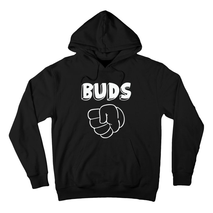 Best Buds Funny Father Hoodie