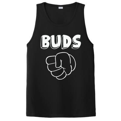 Best Buds Funny Father PosiCharge Competitor Tank