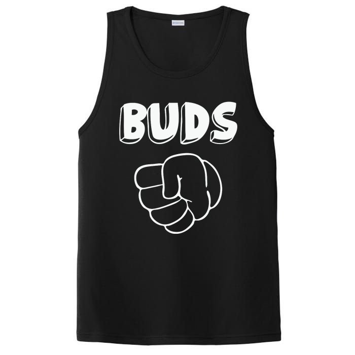 Best Buds Funny Father PosiCharge Competitor Tank