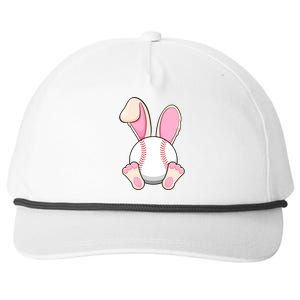 Bunny Baseball Funny Easter Day Cute Gift Snapback Five-Panel Rope Hat