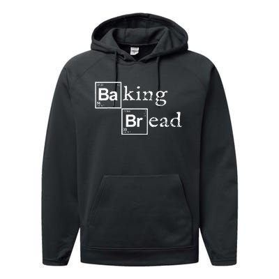 Baking Bread Funny Food Bread Baker Bread Maker Bread Performance Fleece Hoodie