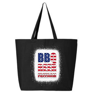 BBQ Beer Freedom America USA Party 4th of July Summer 25L Jumbo Tote