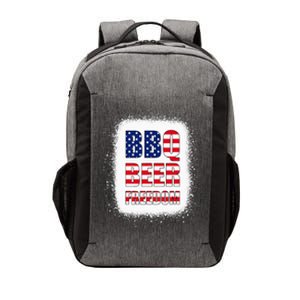 BBQ Beer Freedom America USA Party 4th of July Summer Vector Backpack