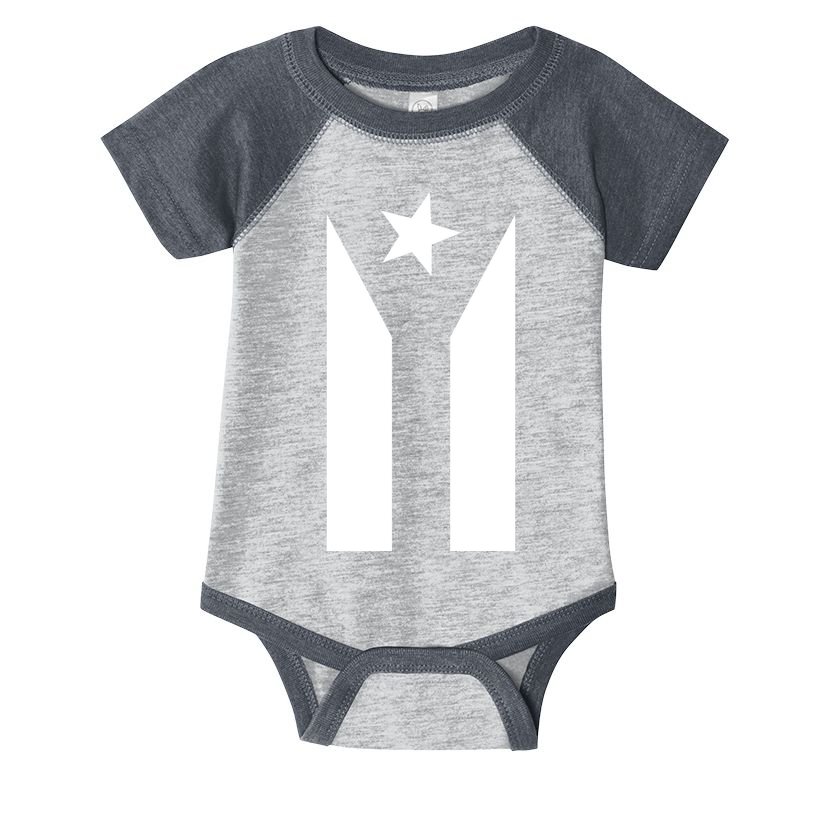 Black Boricua Flag Protest Infant Baby Jersey Bodysuit