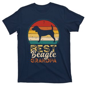 Best Beagle Grandpa Fathers Day Grandfather Beagle T-Shirt